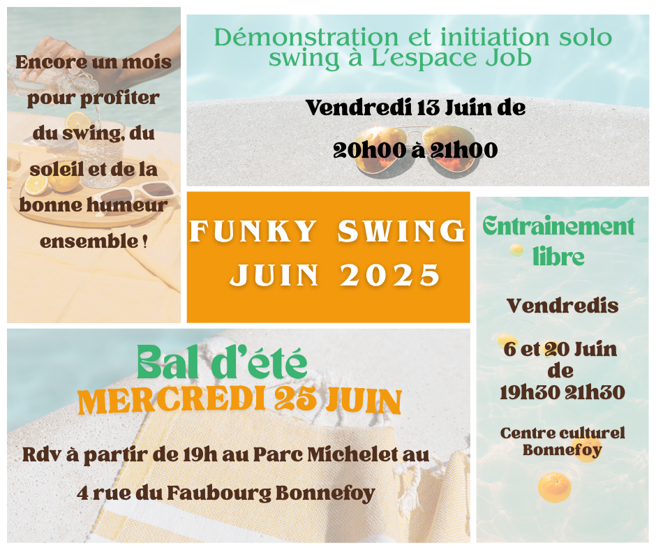 Venez fêter la fin d'année scolaire avec nous ! 